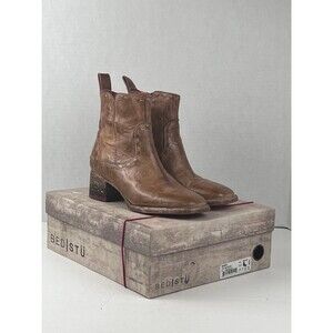 Bedstu Merryli Boots Women’s Size 7.5 Rustic Tan Leather
